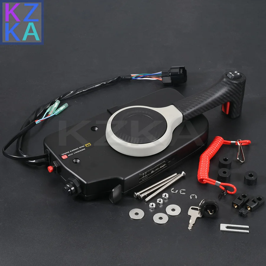 

67200-93J50 Блок дистанционного управления подвесного мотора для Suzuki 4-тактный BF9.9-BF250 Лодочный двигатель с одной ручкой Высококачественные аксессуары