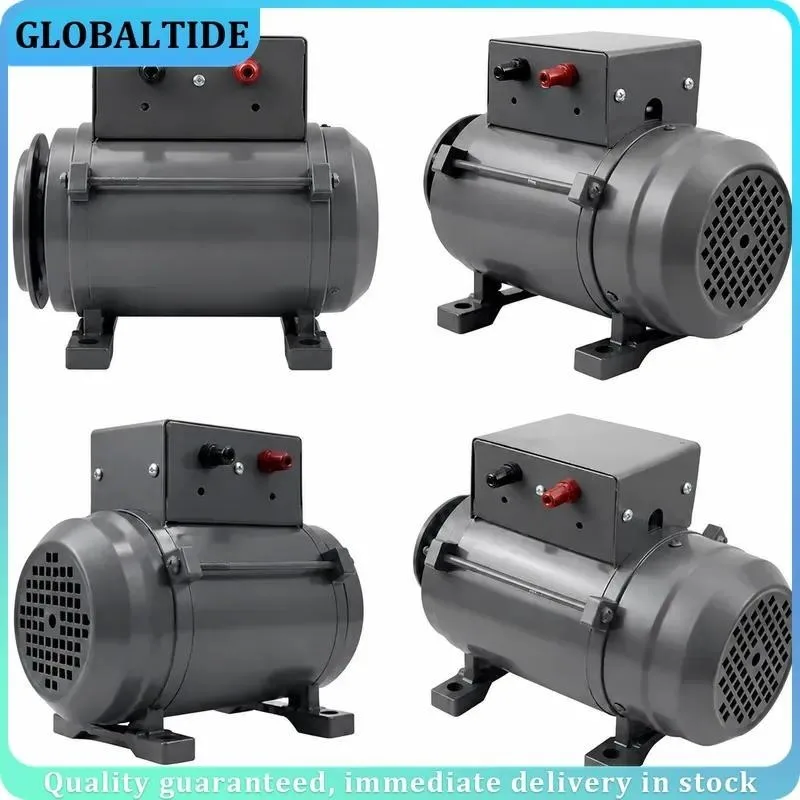 High Power Small Pulley Type Permanent Magnet Lighting Generator 3500W 220V Industrial AC Generator Portable Power Supply for