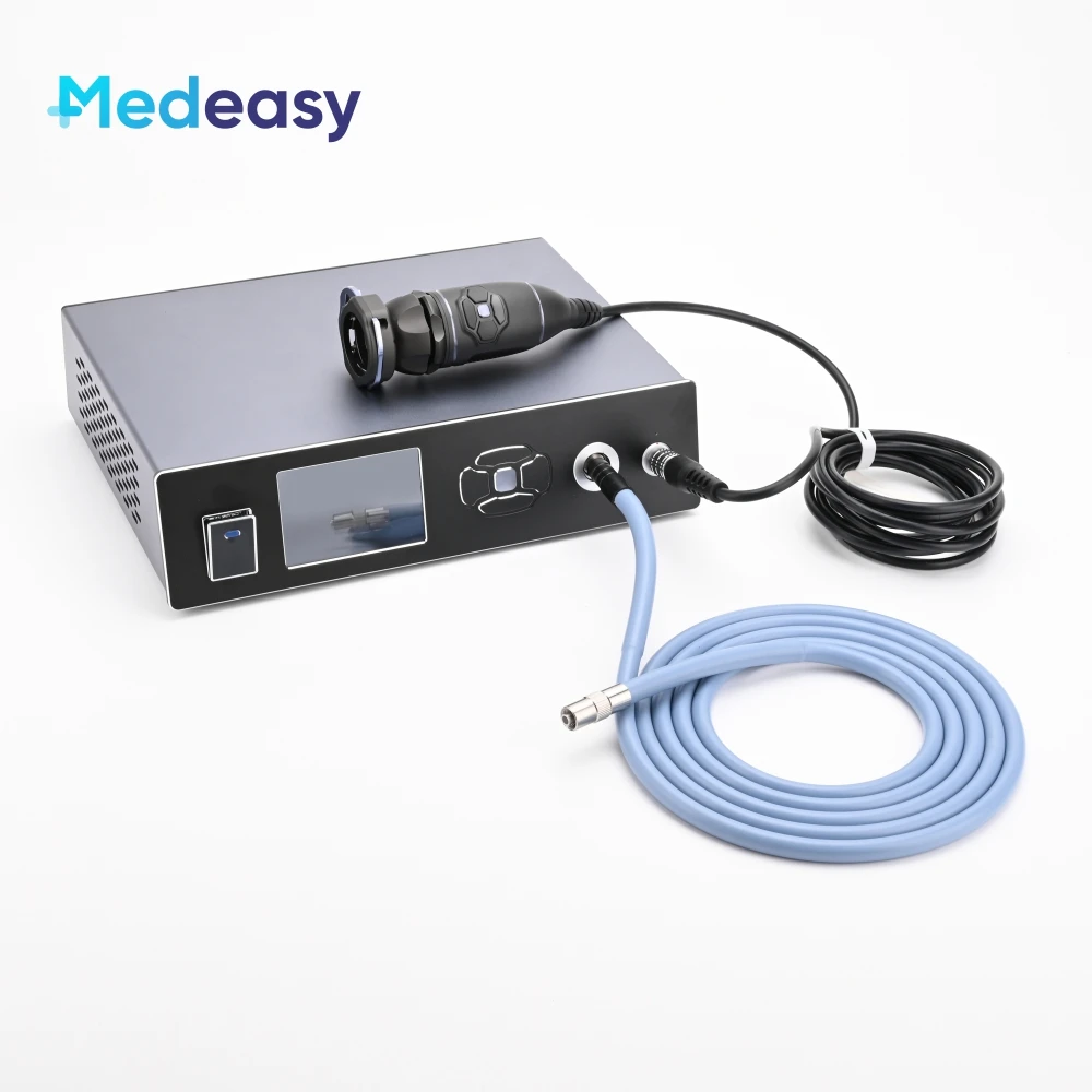 2 In 1 Medical Full HD 1080P Endoscope Camera with LED Cold Light Source and Touch Screen for Endoscopy Surgery