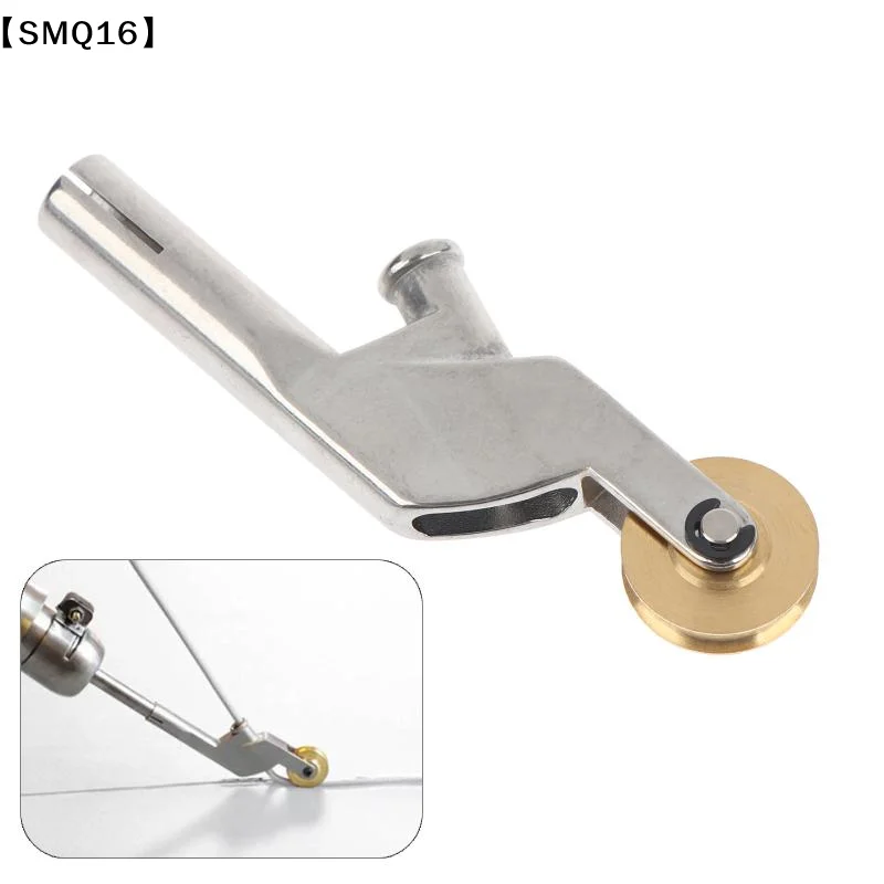 Floor Welding Nozzle Round Mouth with Wheel PVC Flooring Welding Nozzle Accessory Stainless Steel Alloy【SMQ】