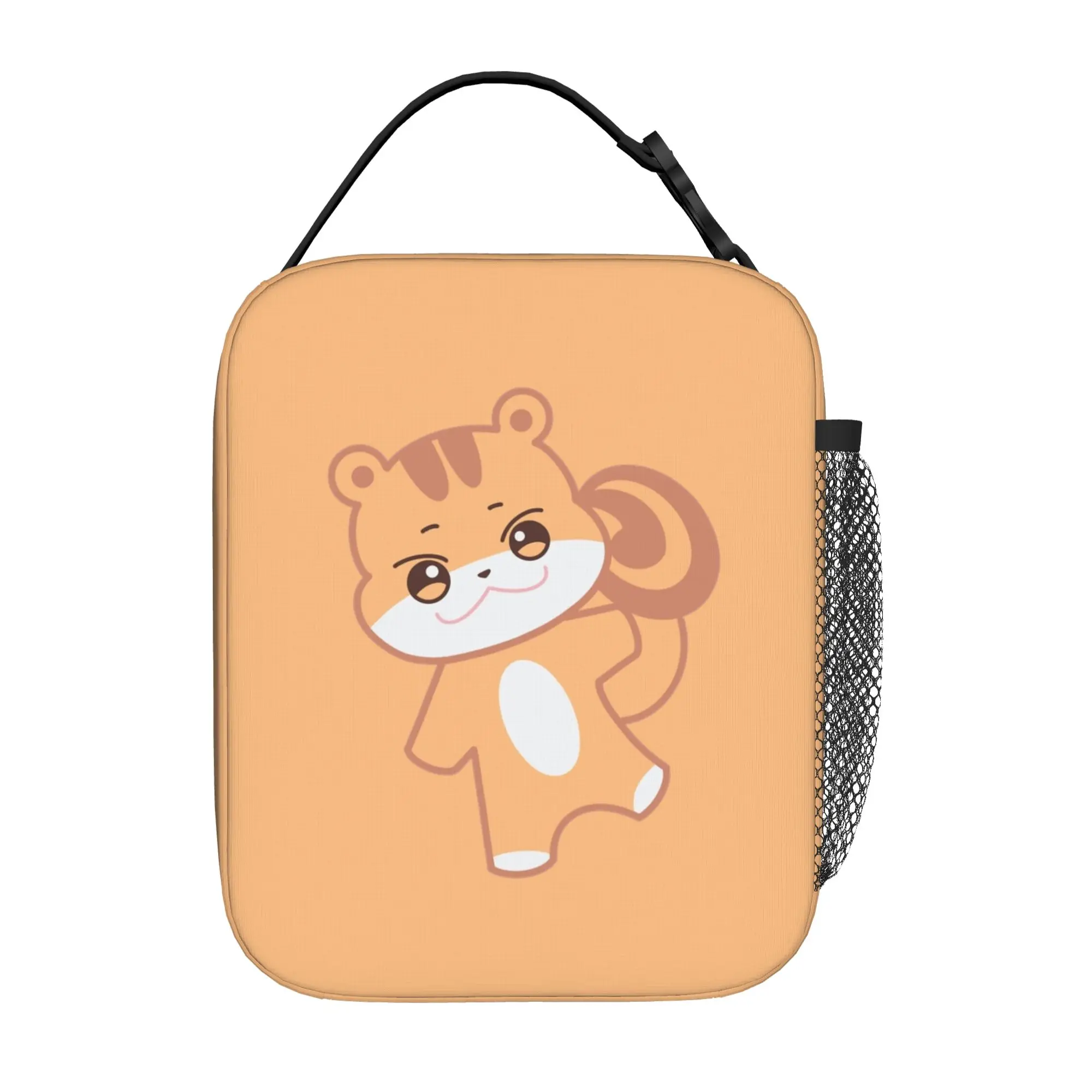 Kpop Boy Group A-Ateez Thermal Insulated Lunch Bag for Work  Portable Food Bag Cooler Thermal Food Box