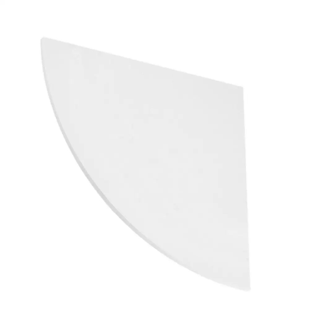 

Decorate Storage Rack Partition Shelf White Corner Unit Wall Floating Mount Triangle