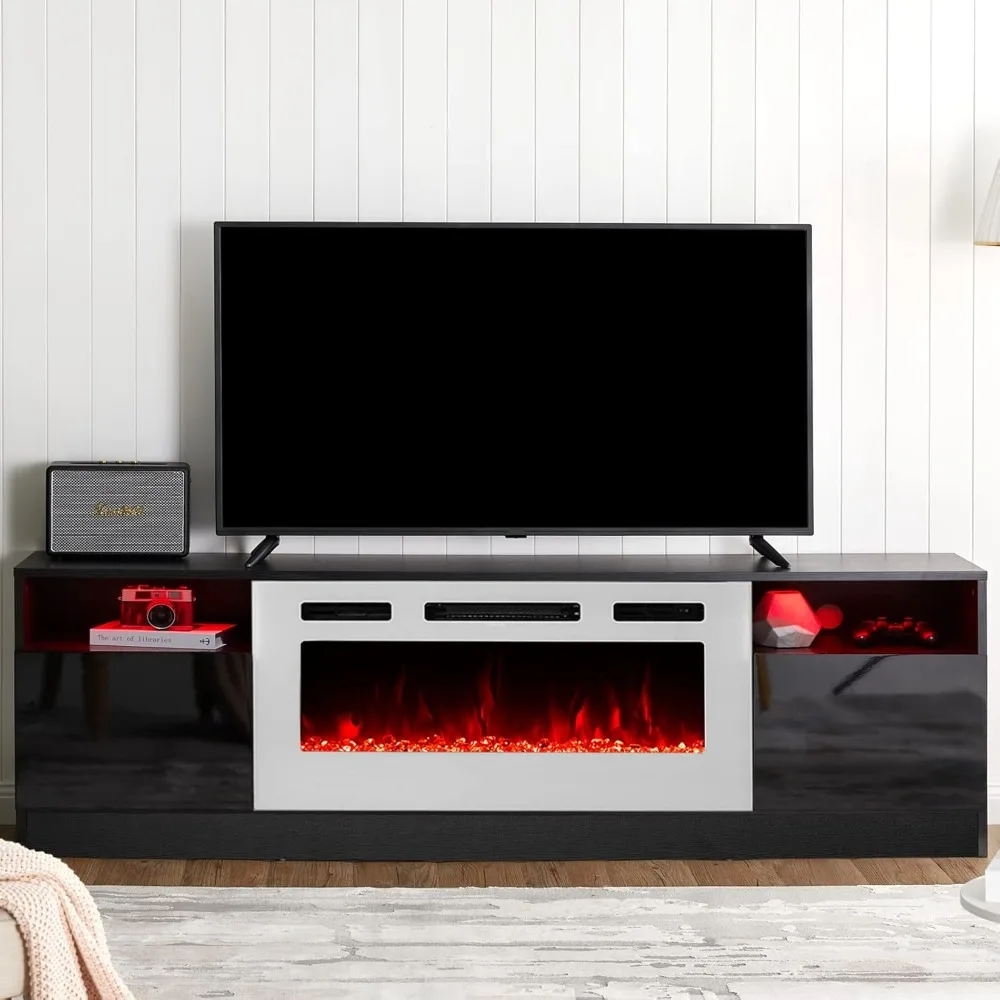 Fireplace TV Stand with 36