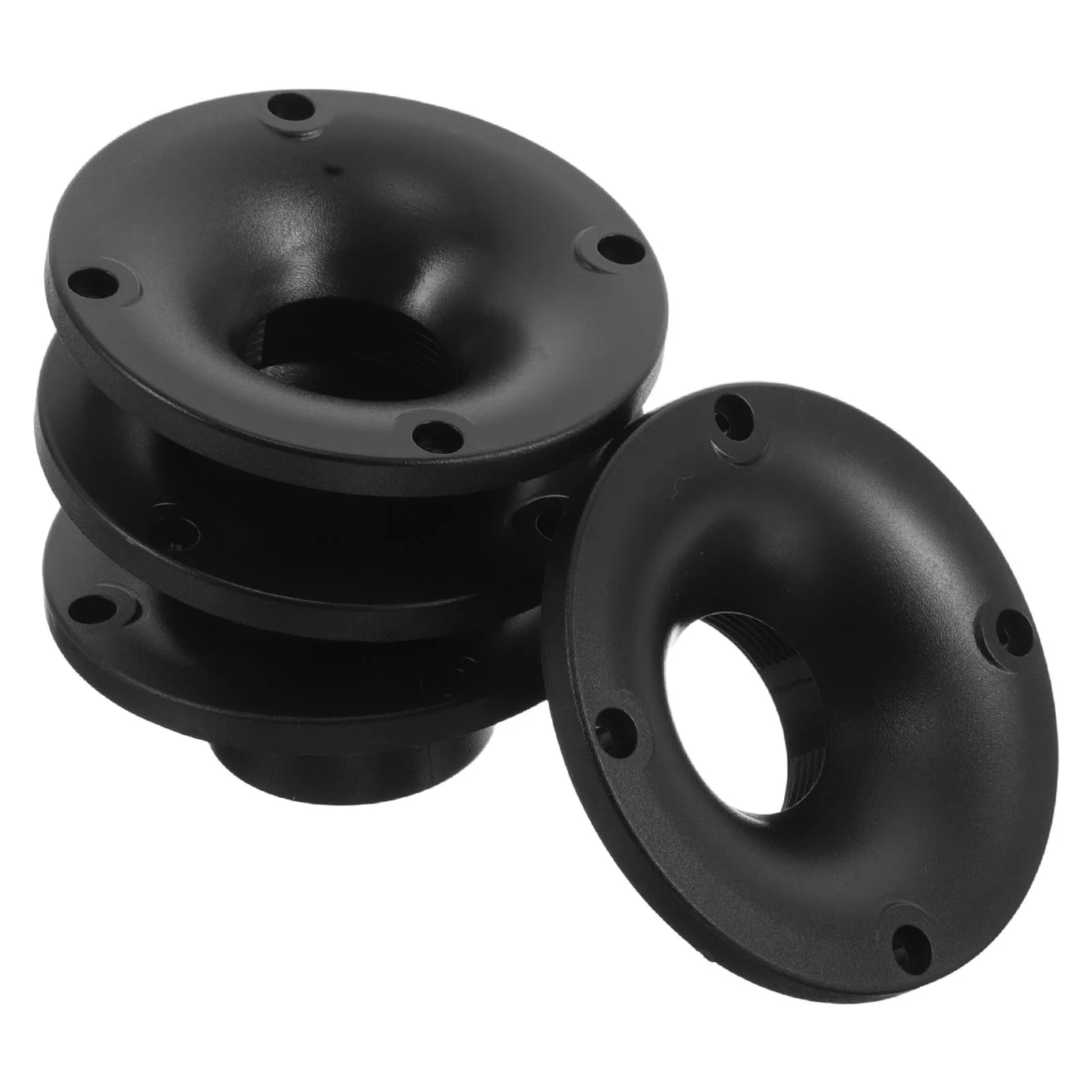 

4Pcs Screw on Plastic Horn Adapter Stage Loudspeaker Internal Thread Clear Sound for Performance Audio Outdoor Speakers