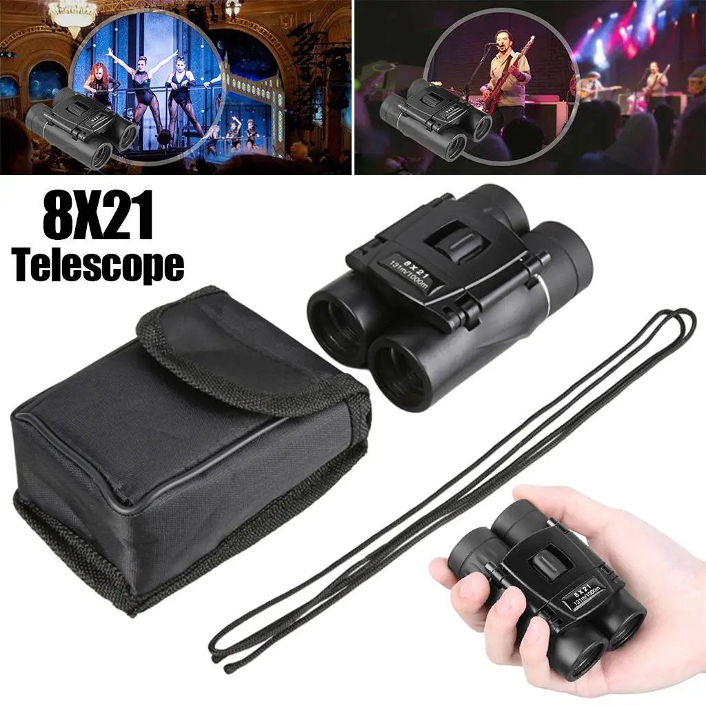 

Small Compact Binoculars with Long Range 1000M 8x21 Binoculars for The