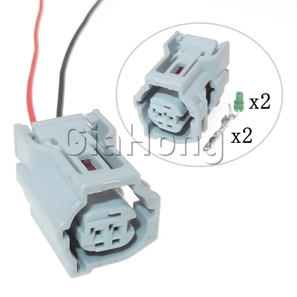 

1 Set 2 Ways Starter Auto Accessories Car ABS Sensor Electrical Wire Sockets 6189-7073 90980-12572 Automobile Sealed Connector