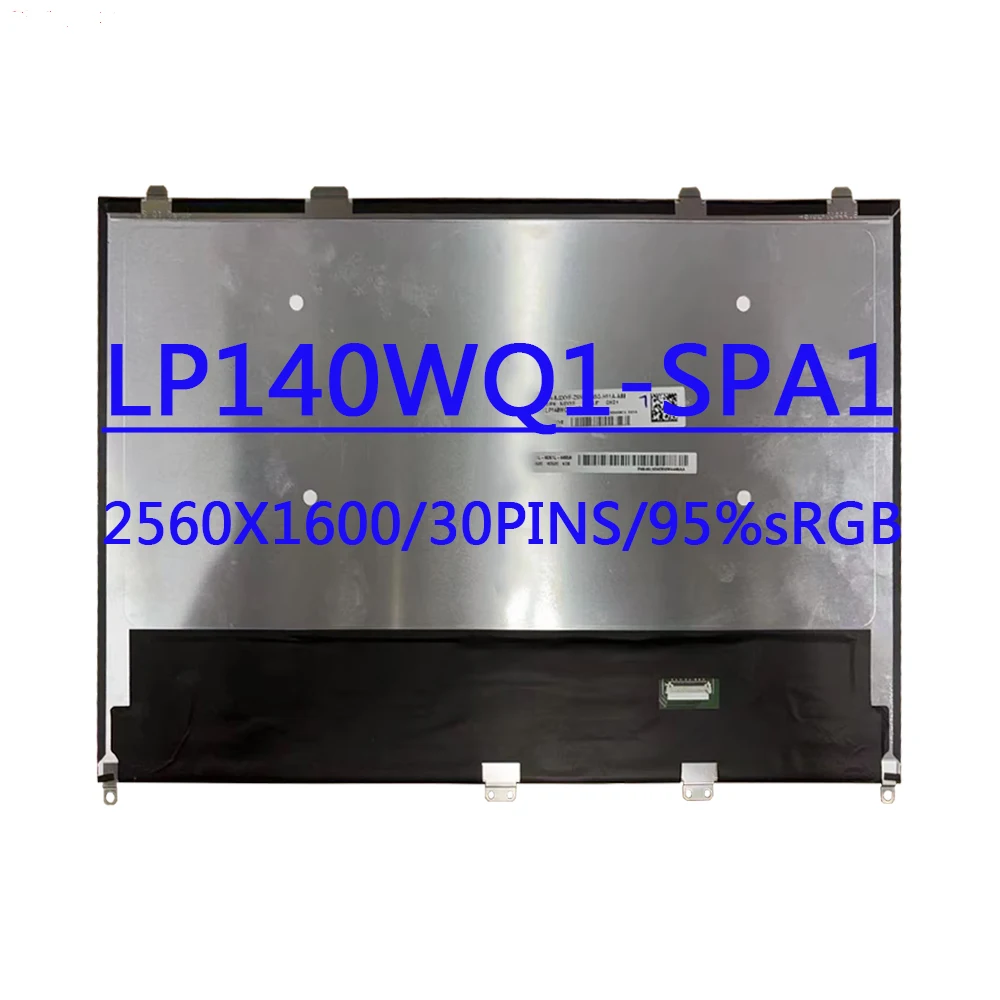 

LP140WQ1-SPA1 Fit B140QAN03.0 NE140QDM-N51 14.0 Inch IPS QHD 30PINS EDP 60HZ Laptop LCD Screen Display Panel Replacement