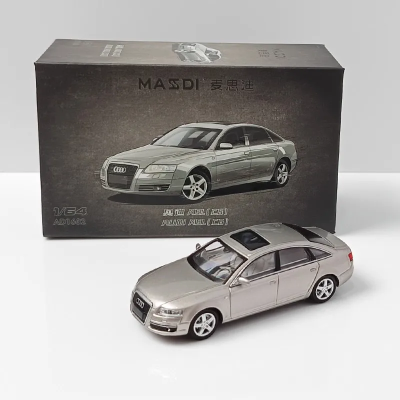 MASSDI modèle 1: 64 modèle A6L C6 modèle de voiture en alliage à collectionner