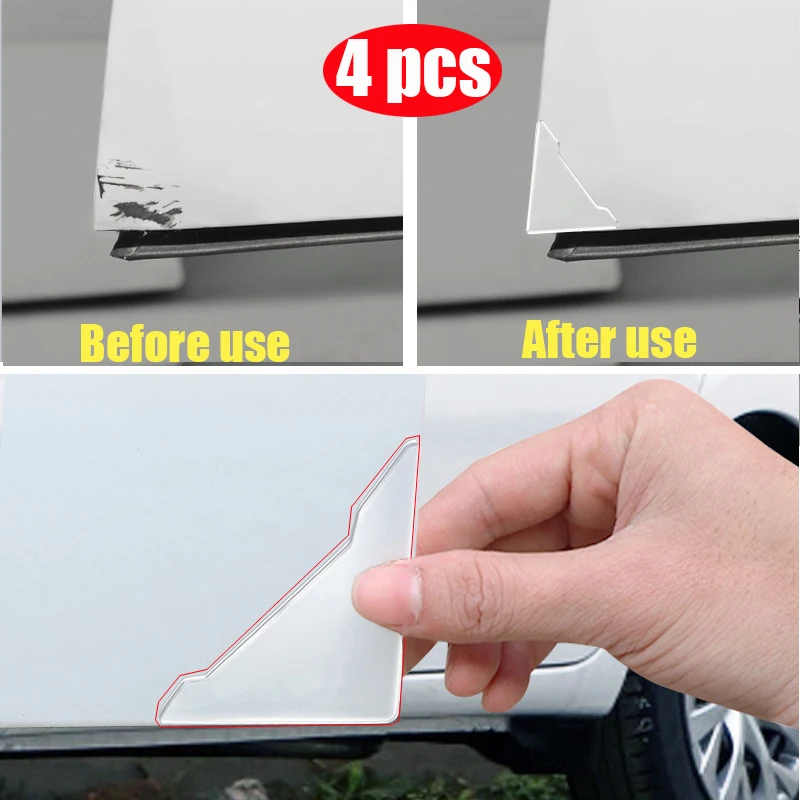 Car Door Corner Protector for Hyundai Toyota Bmw Wolkswagen Honda Peugeot 207 Car Door Corner Cover for Golf Vw Hyundai Skoda