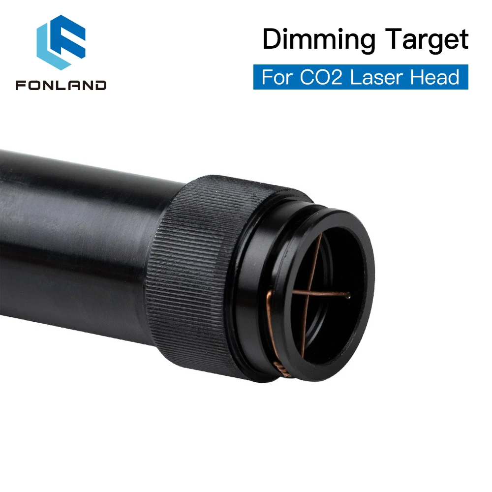 FONLAND Laser Path Calibrating Device Light Regulator Alignment Kit Dimming Target For Laser Head CO2 Laser Cutting Machine