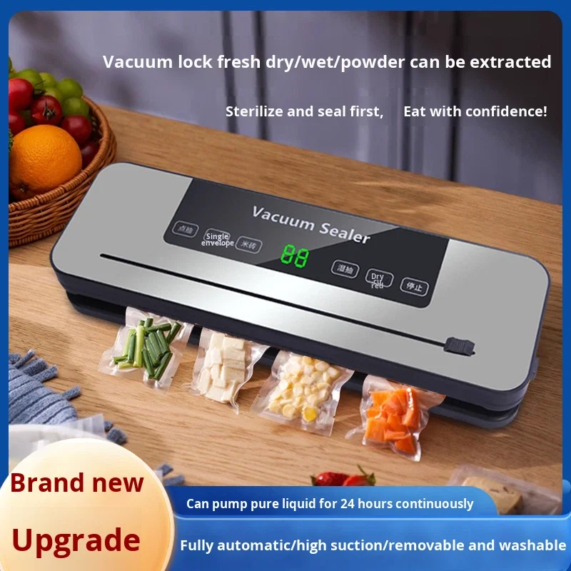 xx-Fully Automatic Vacuum Packaging Sealercare Fully Selected Small Household Sealing Machine For Dry & Wet Use