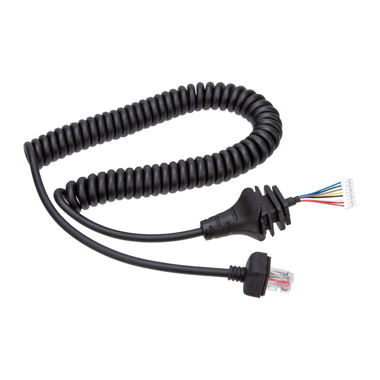 8 Pin Hand Microphone Cable HM152 HM154 for IC F121/S ID-880H IC-2725E