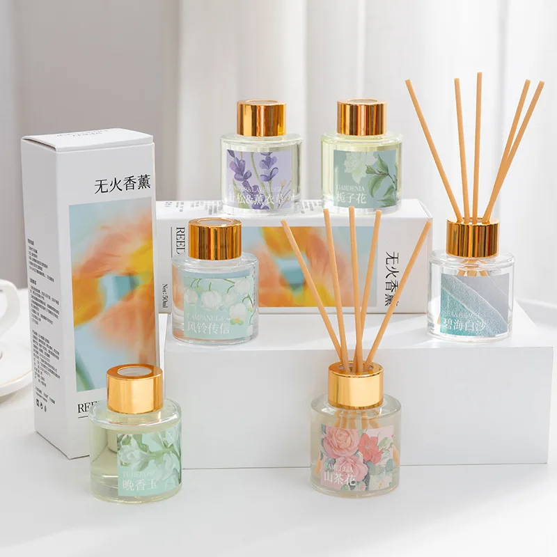 Create a Relaxing Indoor Ambiance - No-Fire Scent Diffuser with Natural Fragrance for a Light Luxurious Feel