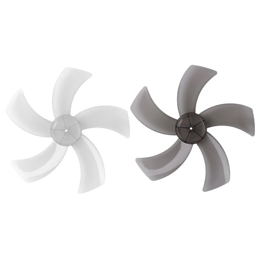 1 Pcs 12-inch Household Plastic Five-blade Table Fan With Nut Cover Base And Transparent Table Fan Accessories