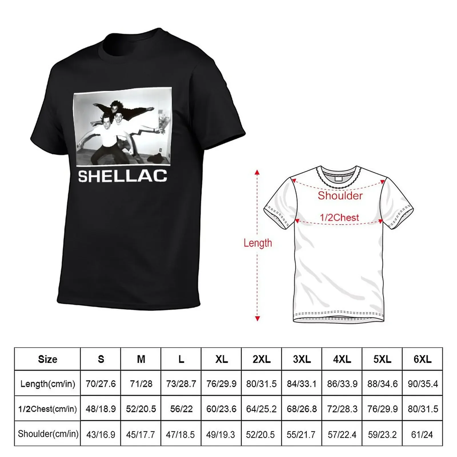 shéllác bands (1) T-Shirt anime tshirt custom t shirt mens t shirts pack