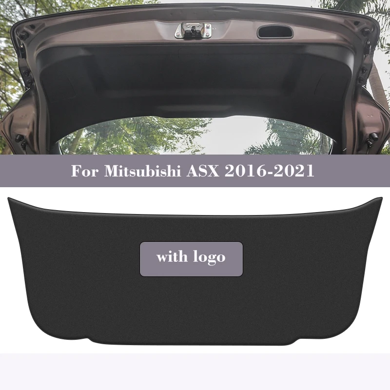 

Car Rear Trunk Tailgate Anti-kick Protective Mat PU Leather Decoration Pad For Mitsubishi ASX 2016 2017 2018 2019-2021