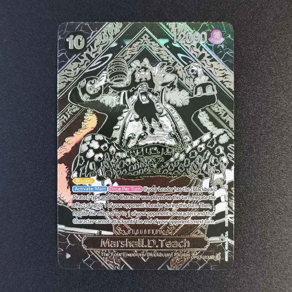 การ์ดสะสมอนิเมะวันพีซ ปี 2025 ลูฟี่ ชังค์ส โกล.ดี.โรเจอร์ มาร์แชล.ดี.ทีช การ์ดเกมคลาสสิก ของขวัญ