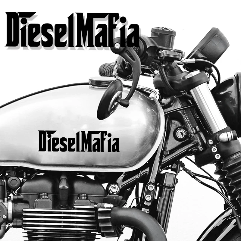 

Diesel Mafia Motorcycle Stickers for Body Fuel Tank Helmet Oilproof Decals for KTM YAMAHA Mt07 Honda Suzuki Kawasaki Z900 Vespa