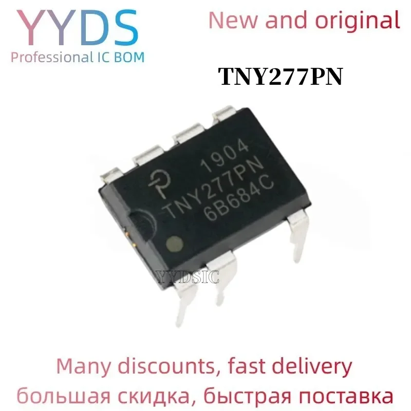 TNY277PN TNY277 TNY277P DIP-7 Energy Efficient, Off-Line Switcher with  Flexibility and Extended  Range 100PCS/LOT