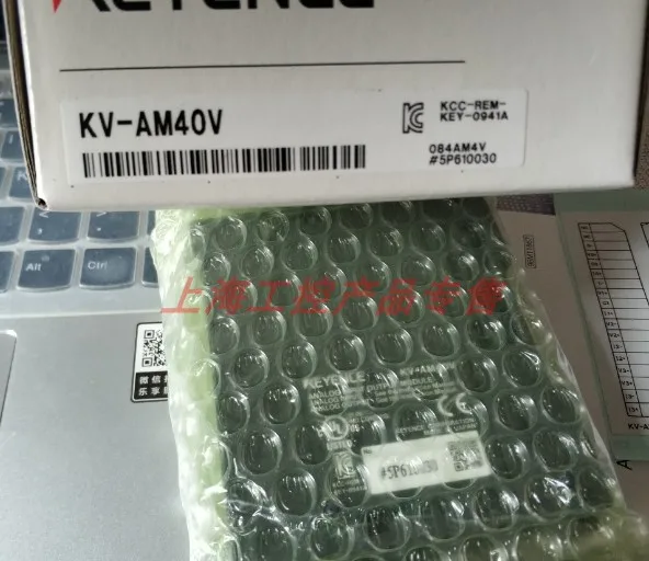 

KEYENCE Kearns Brand-new Original Authentic KV-AM40V PLC AD Conversion Unit.