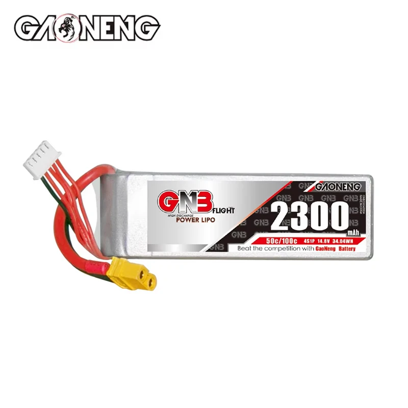 2Pcs GNB 2S 3S 4S 6S 2300mAh 50C/100C Lipo Battery With T XT60 Plug for RC Car Trucks Buggy Vehicles Models RC UAV FPV Airplane