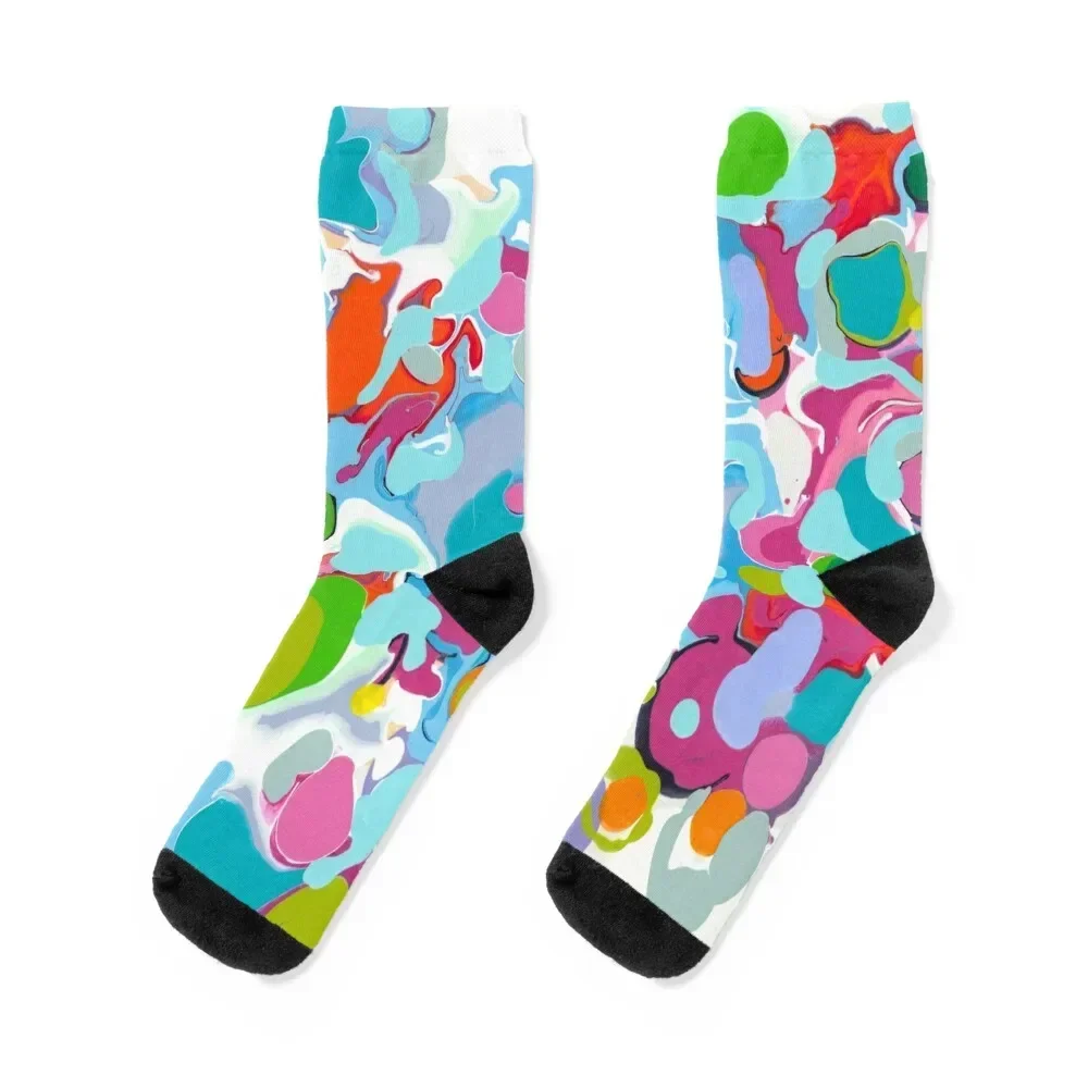 

Petrol Puddle Socks hockey football cool warm winter Designer Man Socks Women's