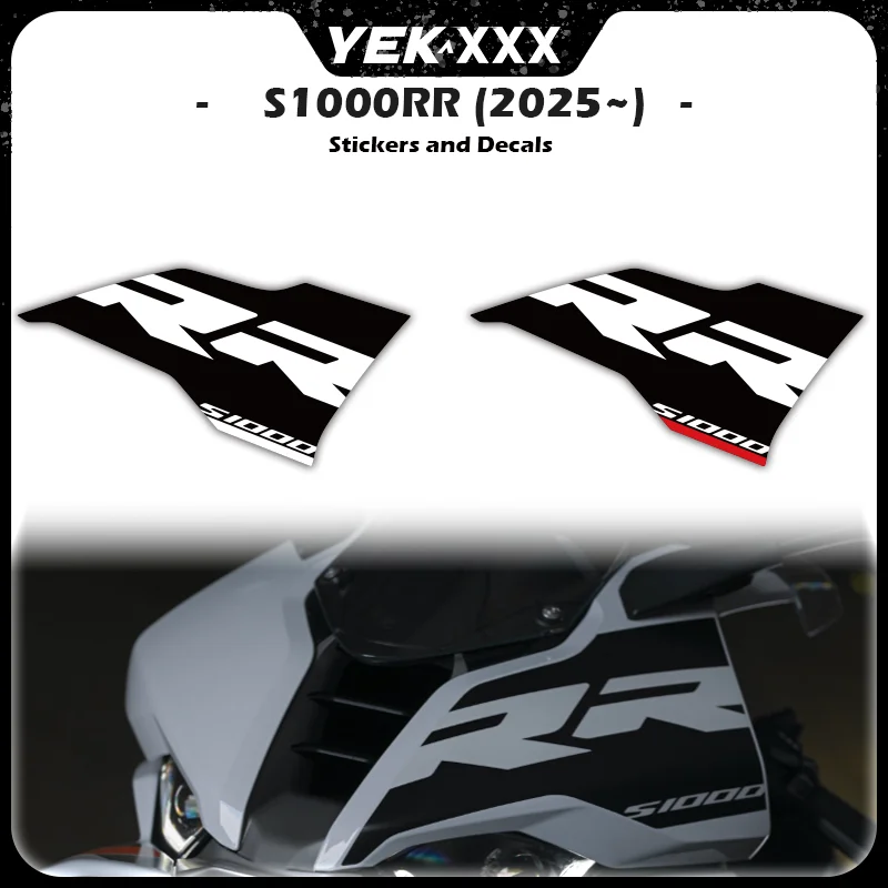 

S1000RR Motorcycle Fairing Shell Front Sticker Decal New For BMW S1000RR 2025
