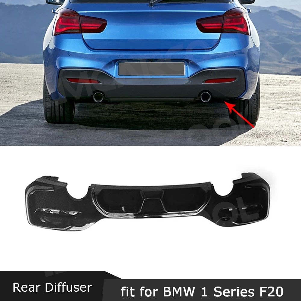 

JMCARCOOL диффузор заднего бампера для BMW 1 серии F20 M Sport M135i M140i 2015 2016 2017 2018 задний спойлер автомобильные аксессуары