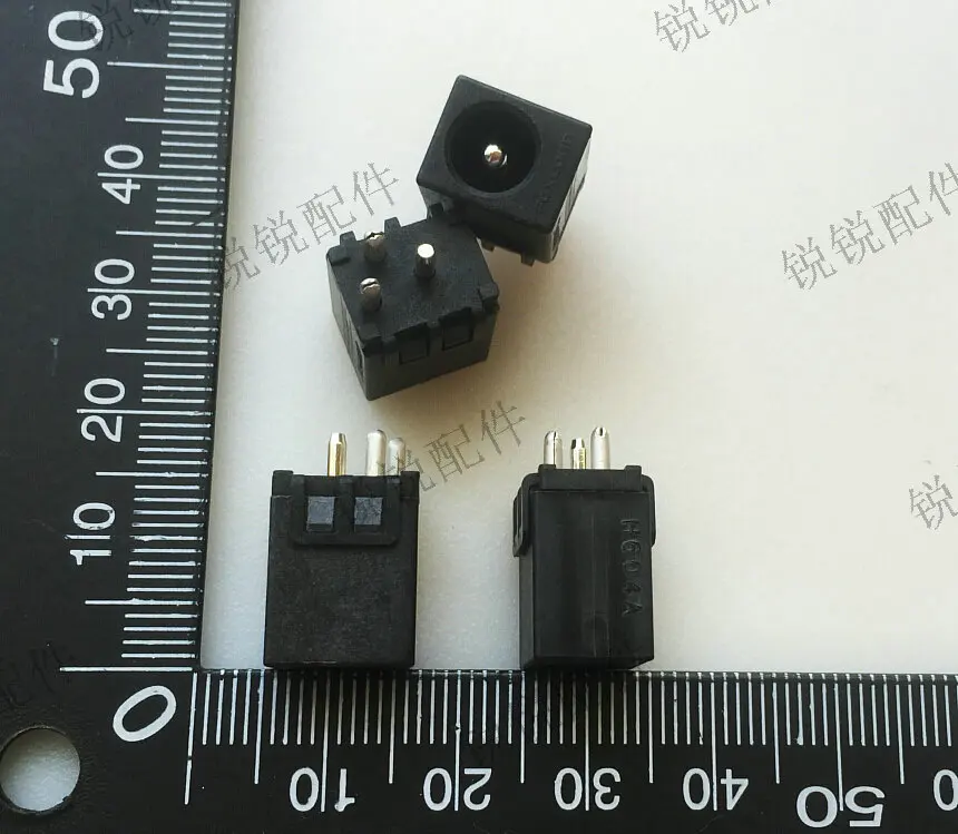 For Foxconn 6.3 * 2.5 DC power socket, charging port female seat 3PIN high current DC head socket