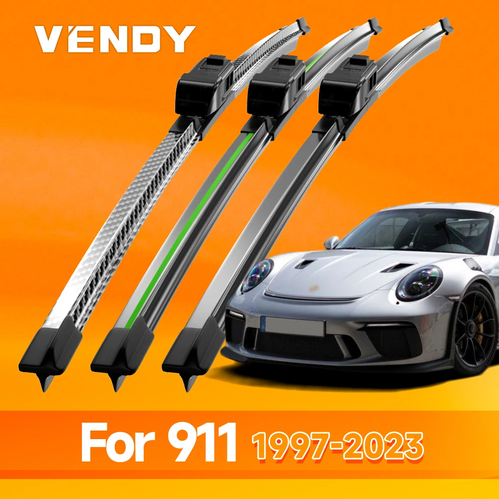 2 stücke Für Porsche 911 1997-2023 Frontscheibe Wischer Klingen Windschutzscheibe Fenster Zubehör 2004 2008 2010 2012 2018 2019 2021