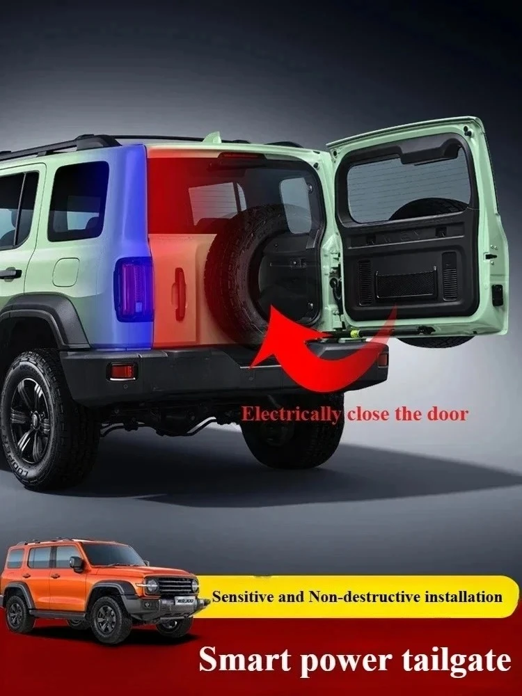 For WEY Tank 300 Car Electric Suction Door 8th Generation Intelligent Adsorption Electric Tailgate Car Electronics Accessories