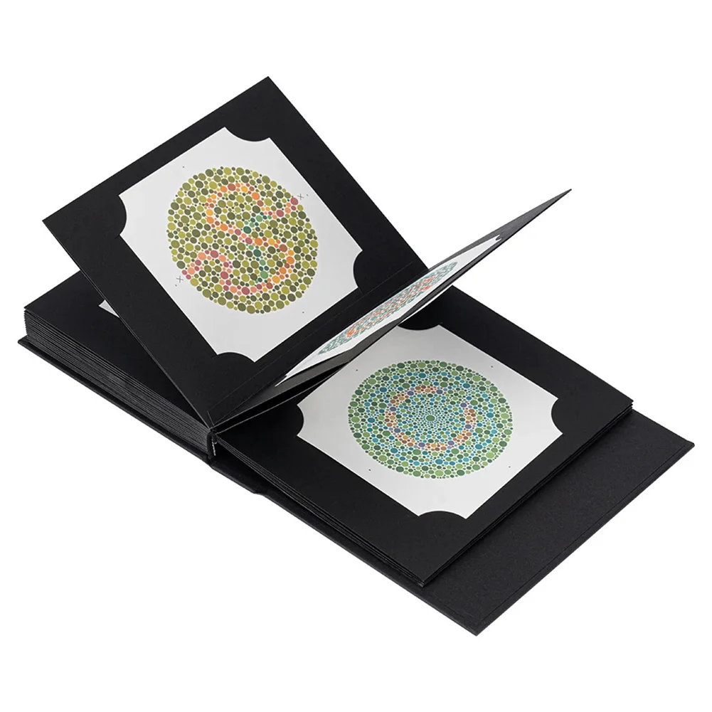 

19*14.8*4cm Color Difference Test Color Blindness Diagnosis Tool Topscan Color Vision Evaluation Test Plates Included