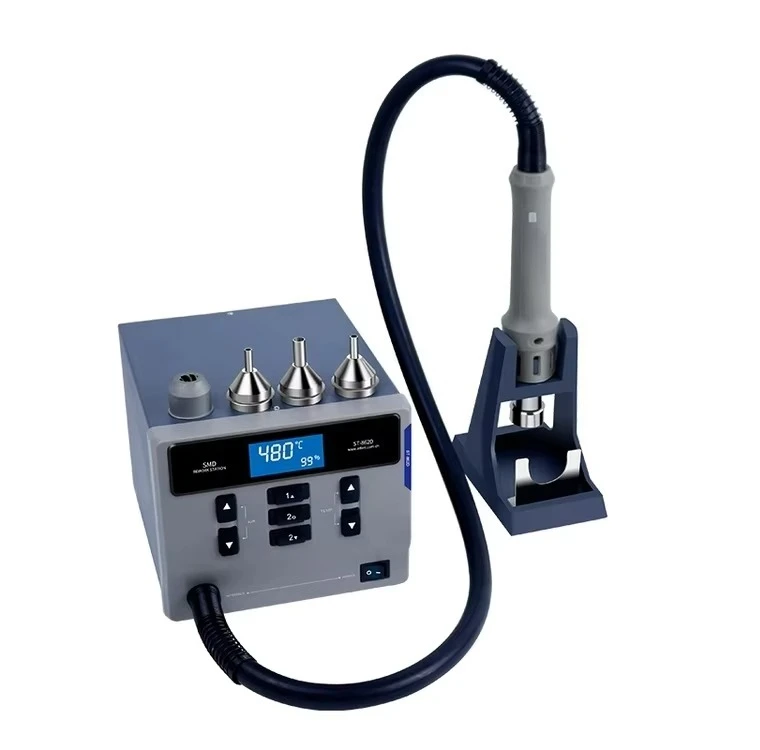 ST-862D 110V-220V 1000W Digital Hot Air Soldering Tool, Digital Display BGA Rework Station for Mobile Phone Repair