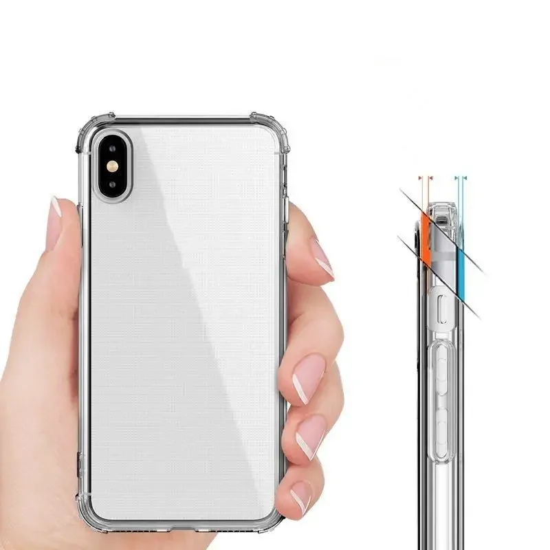 Kapat ochrana průhledný měkké TPU pouzdro pro iPhone 16e X XS maxi XR 16E iphone16e 11pro 12 13 14 plus 15 16 pro maxi ochrana zakrýt