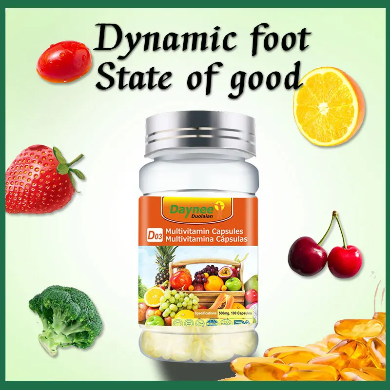 

Multi vitamin soft capsule nutritional supplements enhance the body's immunity, promote metabolism, regulate endocrine system