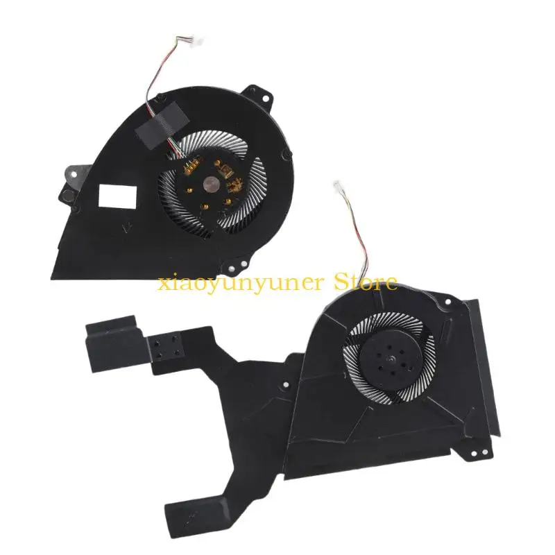 P9JB CPU GPU Radiators DC12V 4Pin 4wires Laptop Coolers Fan Replacement for ROG Zephyrus GX501 GX501V GX501VI GX501VSK GX501GI