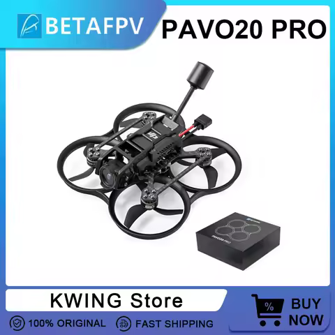 Pavo20 Pro BETAFPV Brushless Whoop Quadcopter F4 2-3S 20A V1 Flight Controller 1104 7200KV Motor Suit For DJI O3 HD Air Unit