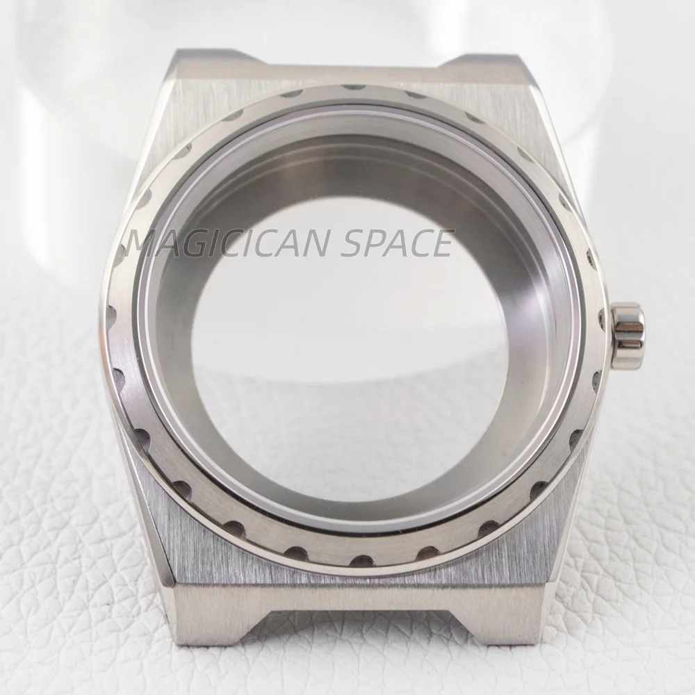 

For VC222 37mm Watch Case Solid Stainless Steel Sapphire Glass Waterproof Glass Case Back Fit NH35/NH36/4R Movement Watch Parts