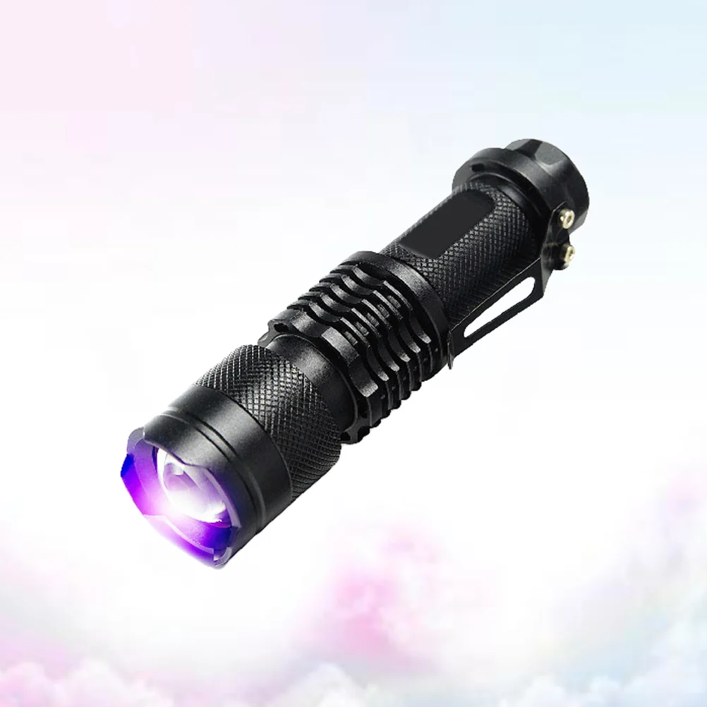 

Blacklight Flashlight Small Mini Rechargeable Torch UV Money Detection 395 Ultraviolet