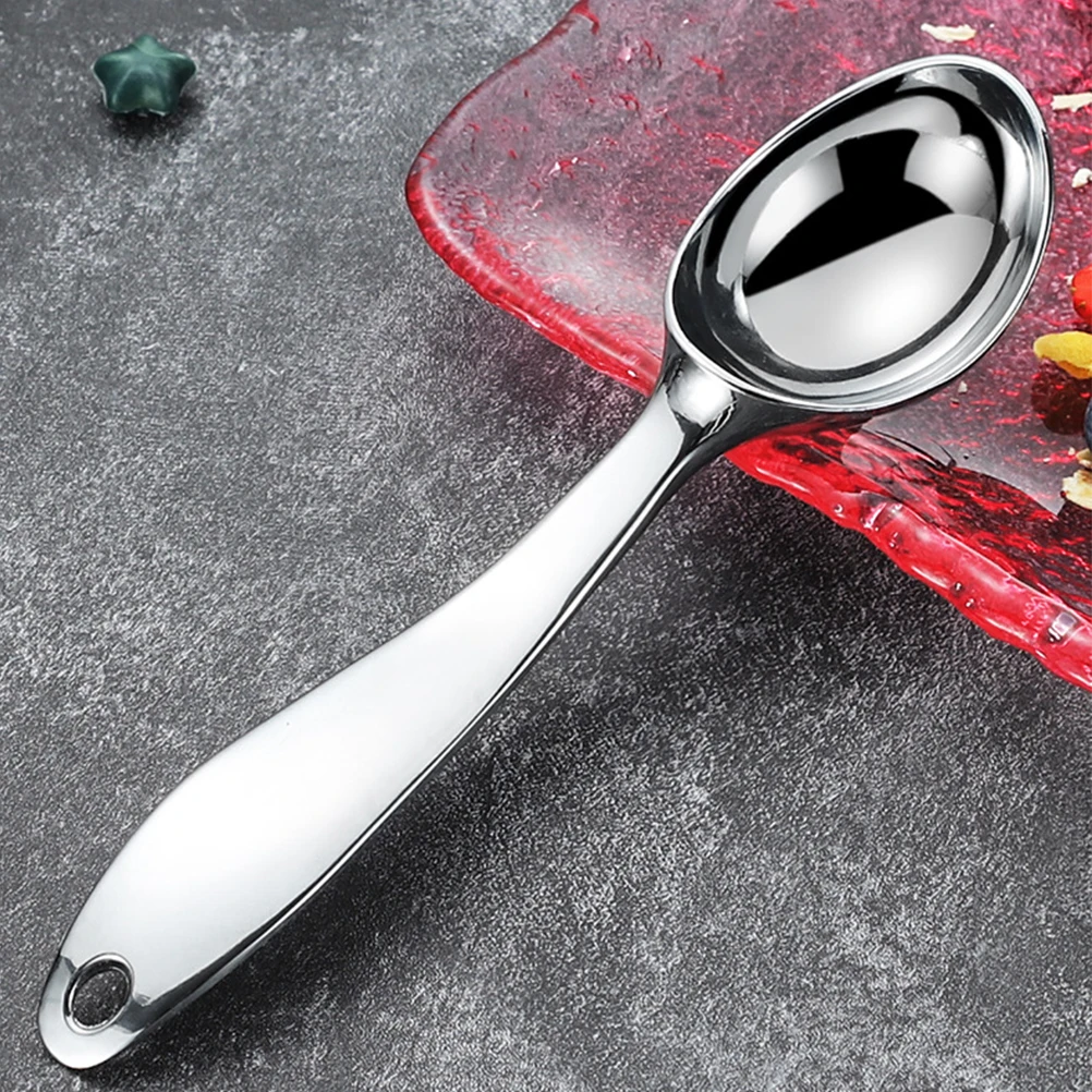 

Ice Cream Scoop Zine Alloy Kitchen Spoon Fruit Party Supplies Easy Clean Anti Rust Round Sorbet Meatballs Melon Balls Food Tool