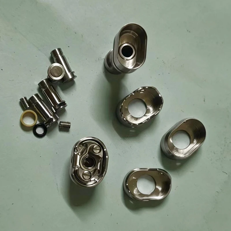 YFTK KILLAB RBA Bridge Set for SXK BB Mod Billet Box Boro with Multiple Air Pin Sizes And 4 Rings Trim Part view 2
