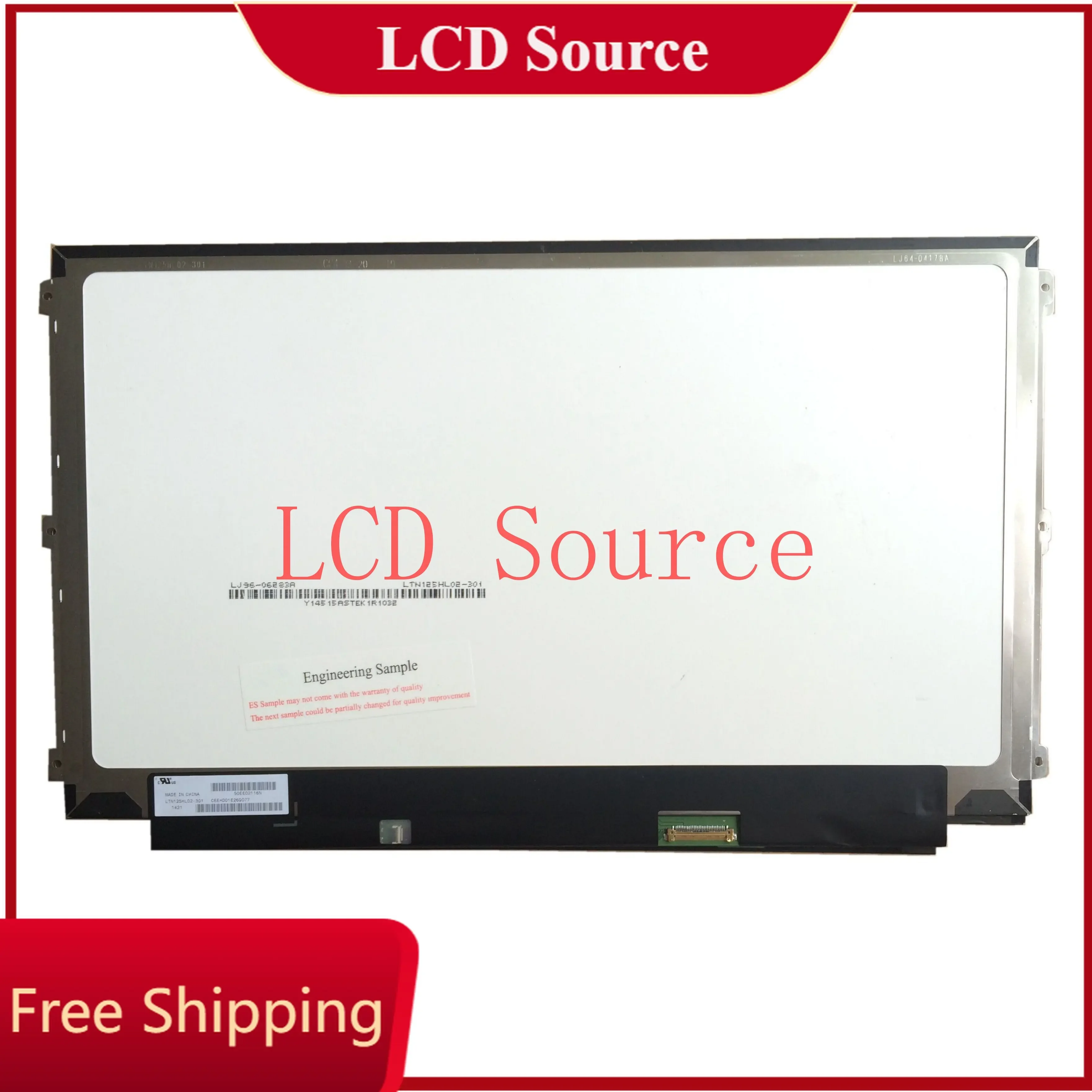 LTN125HL02 301 LTN125HL02-301 30 Pin Display Panel 1920*1080 Full HD 12.5 inch eDP LCD LED SCREEN