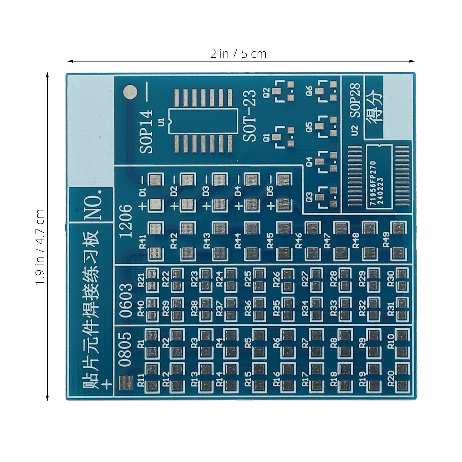 2 conjuntos kit de prática de solda placa pcb diy treinamento eletrônico leve portátil prática de solda conjunto de ensino eletrônico