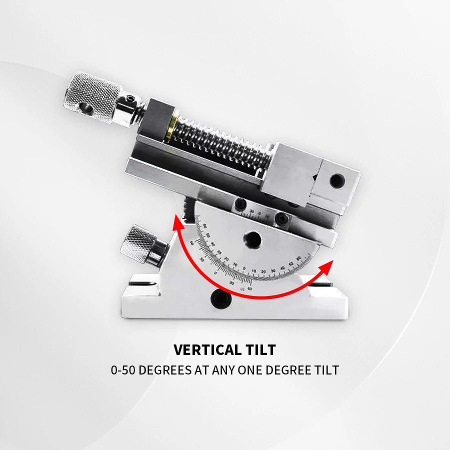 Imagem -03 - Universal Precision Vise Moagem Máquina Rotatable Inclinação Alicata Ângulo de Inclinação Vise Flat-nose 4