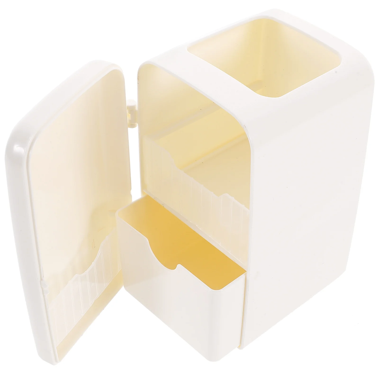 

Cute Large Capacity Pen Holder Stylish Desk Organizer Makeup Brushes Stationery Storage Container