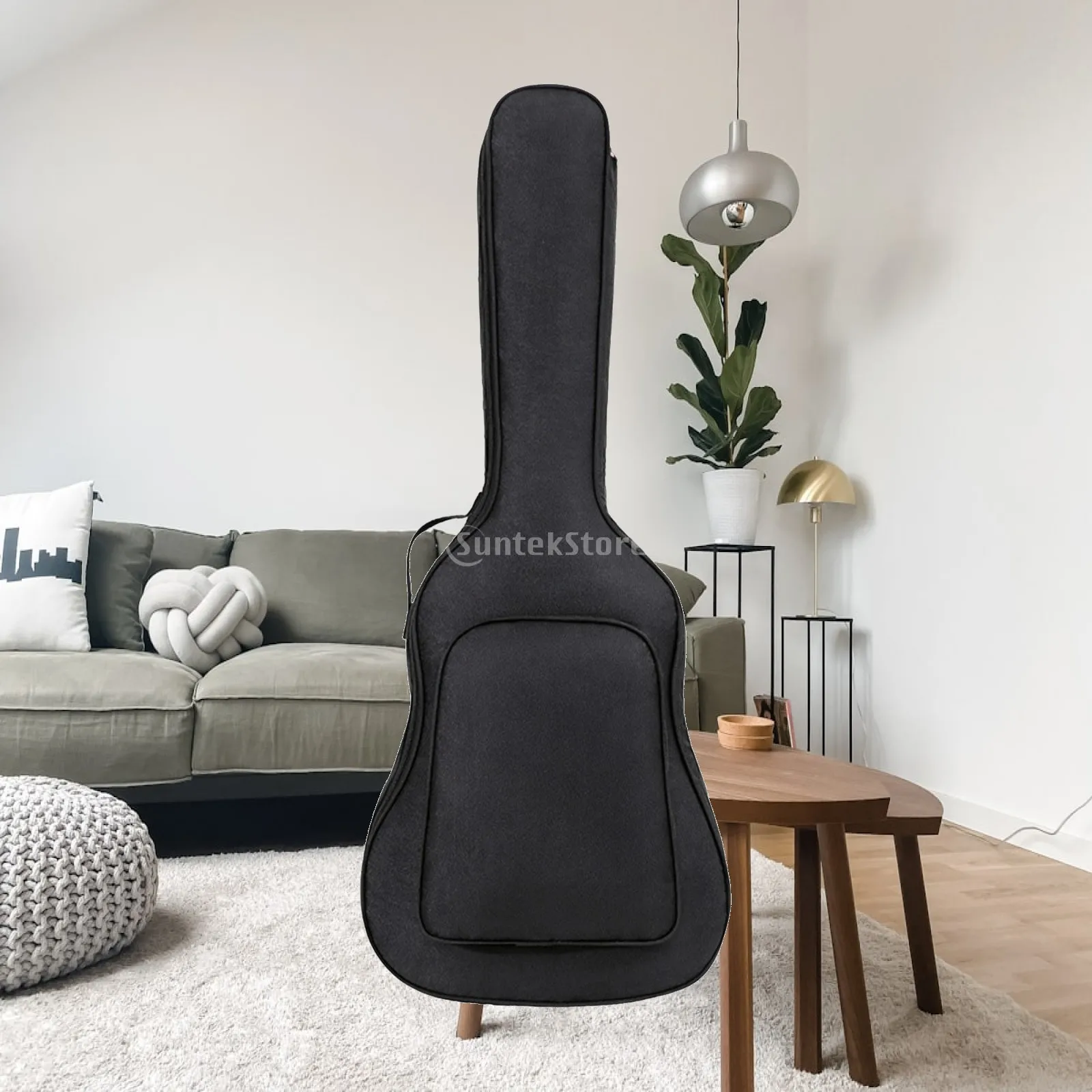 Shockproof Guitar Case Bag for 40 41 Inch Acoustic Guitar with Water Resistant Exterior