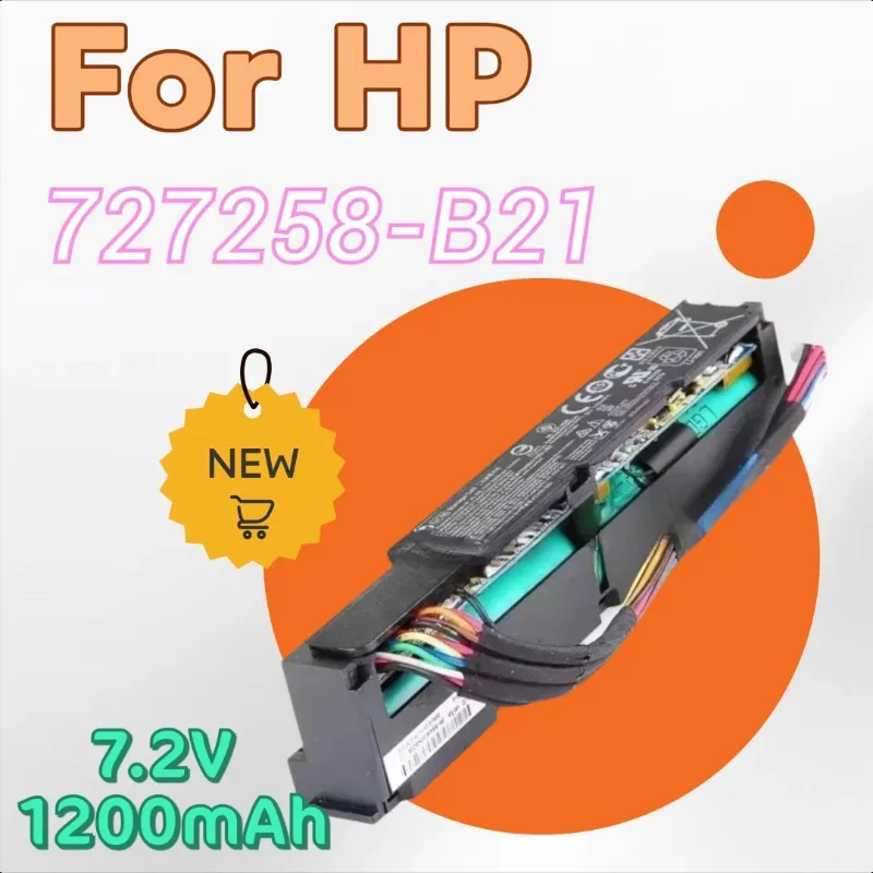 

High Quality 7.2V 1200mAh Replacement Battery for HP 727258-B21/815983-001 750450-001 878643-001 96W SMART STORAGE