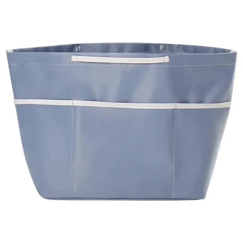 منظم بطانة حقيبة يد نسائية من العلامة التجارية مع فواصل تشكيل وحقيبة واقية مع مقصورات داخلية بسحاب وحقيبة مستحضرات التجميل #5