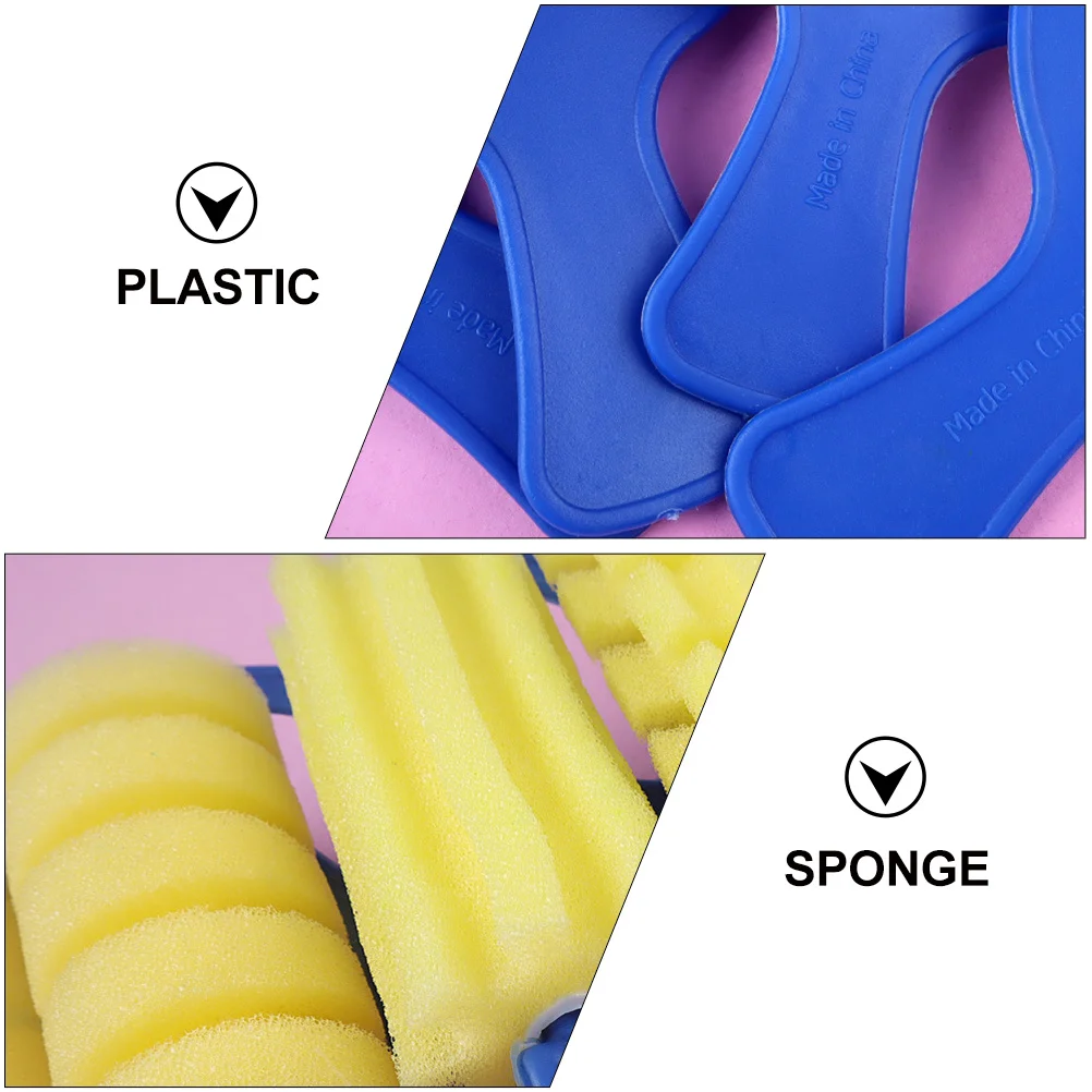 

2Sets Painting Brush Roller Sponge for Children Art Projects - Safe Non-Toxic Doodling Tools for Kindergarten DIY Graffiti and