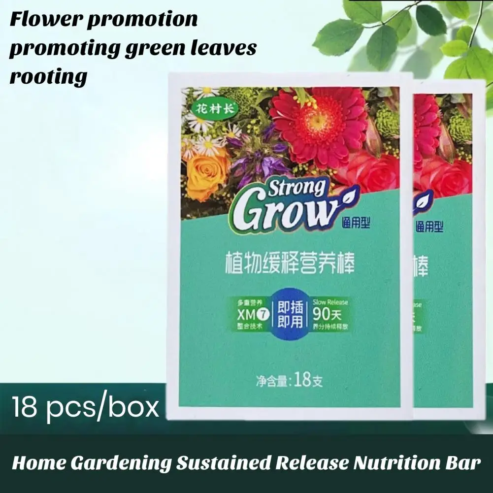 

Slow-release Fertilizer Stick Long-lasting Nutrient Spikes for Indoor Outdoor Plants Enhance Healthy Growth with 18 Slow-release